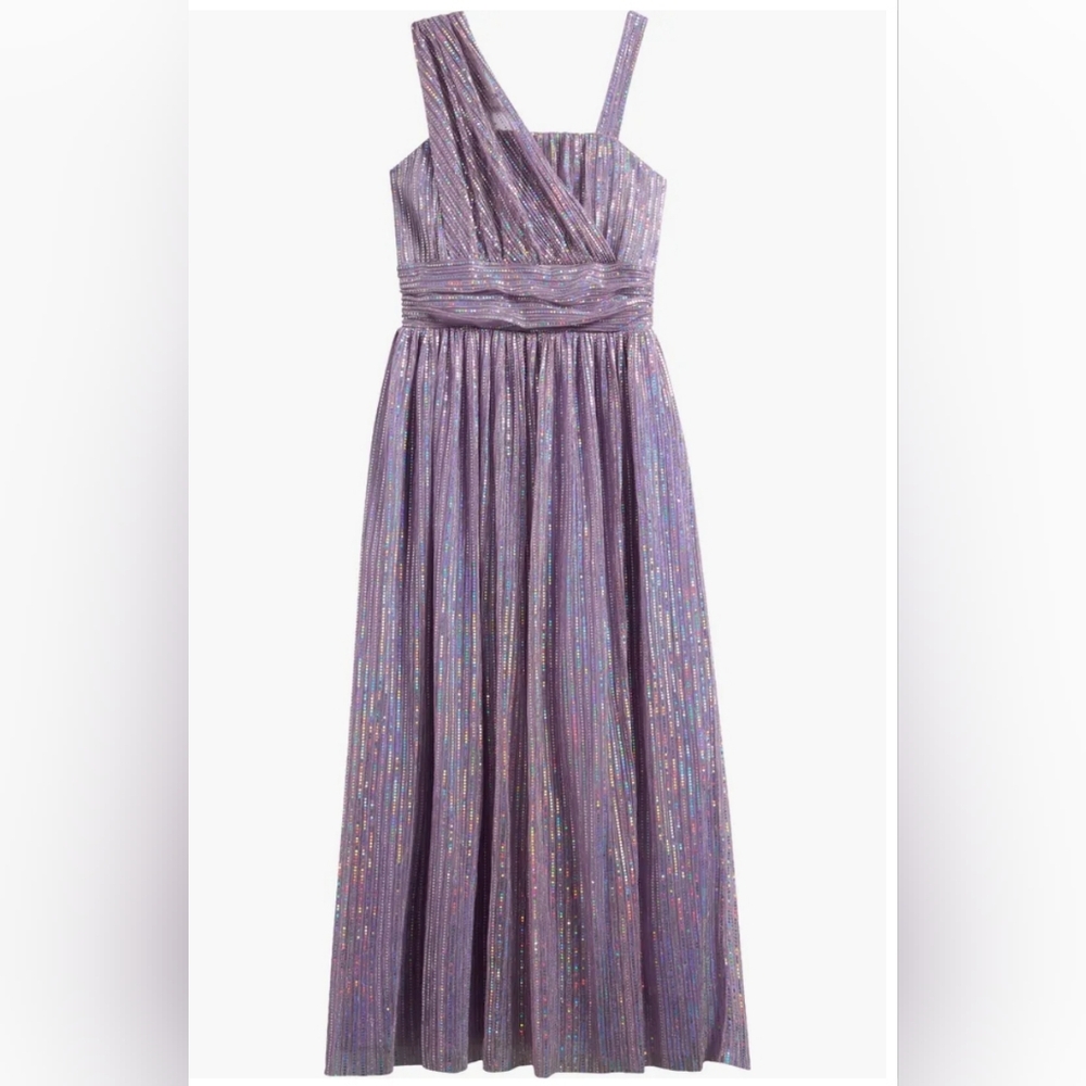 Kids' Zia Foil Dot Party Dress